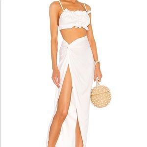 Ow Intimates revolve iris top & skirt set